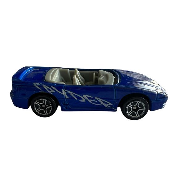 1998 Matchbox Dodge Viper RT/10 Convertible Blue Spider Graphics Diecast 1:64 - Picture 1 of 9
